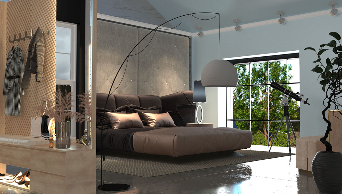 Schlafzimmer / 3D Interior
