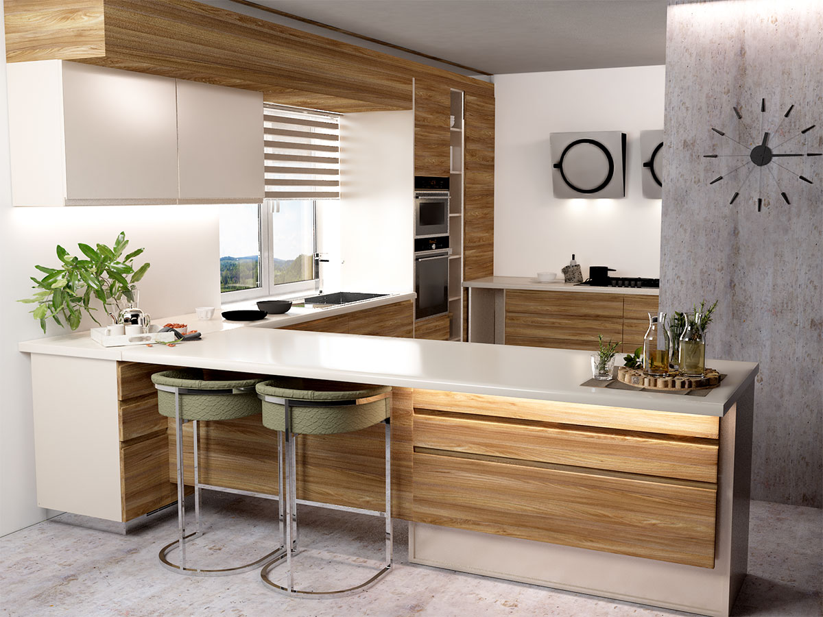 Küche / 3D Interior