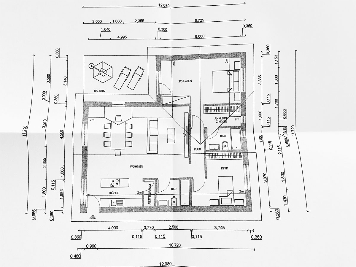 Grundriss / 2D