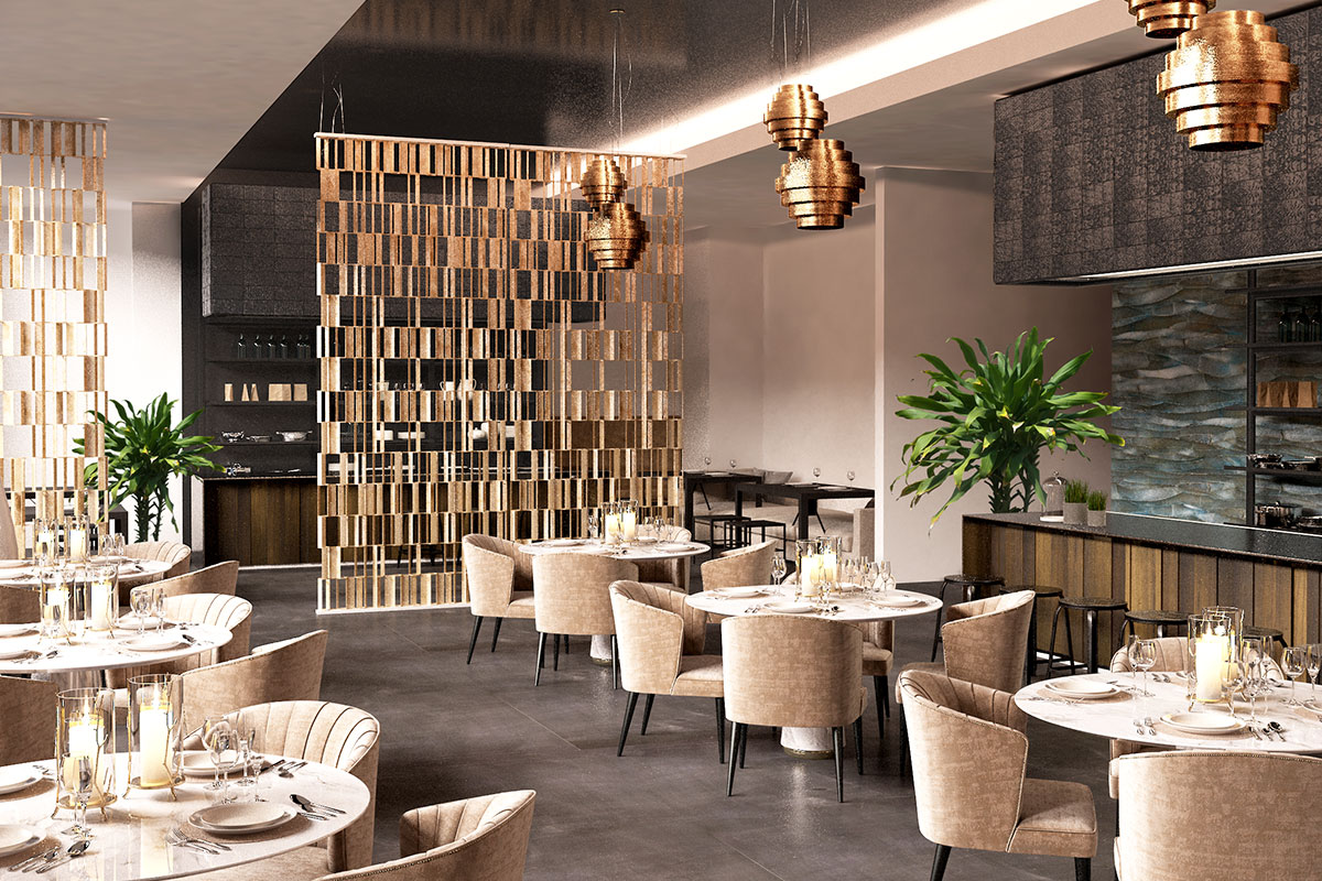 3D Architektur Visualisieurng Restaurant 1