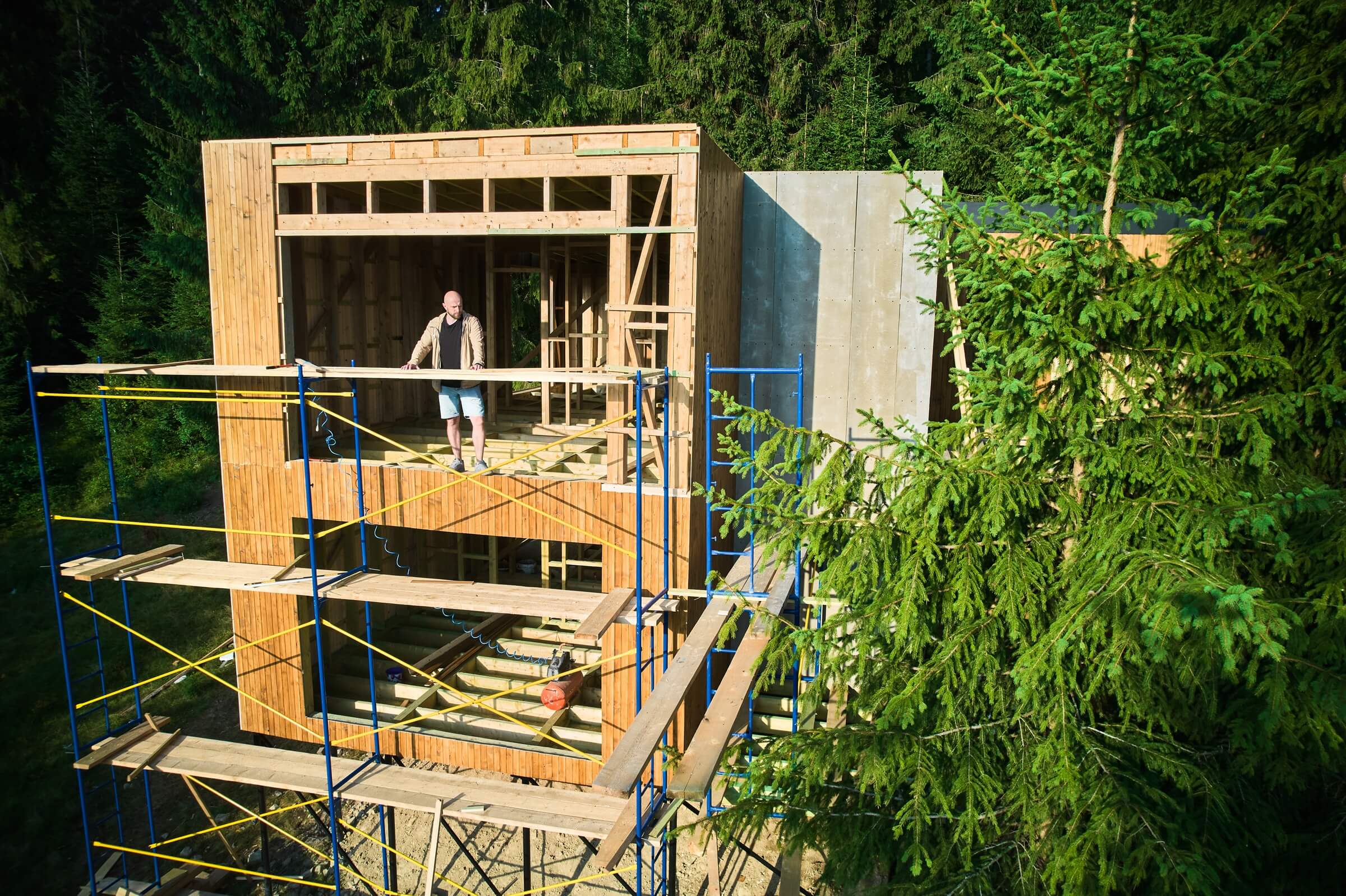 Befreiung vom Bebauungsplan bei Errichtung von baulichen Anlagen auf unbebauten Flaechen