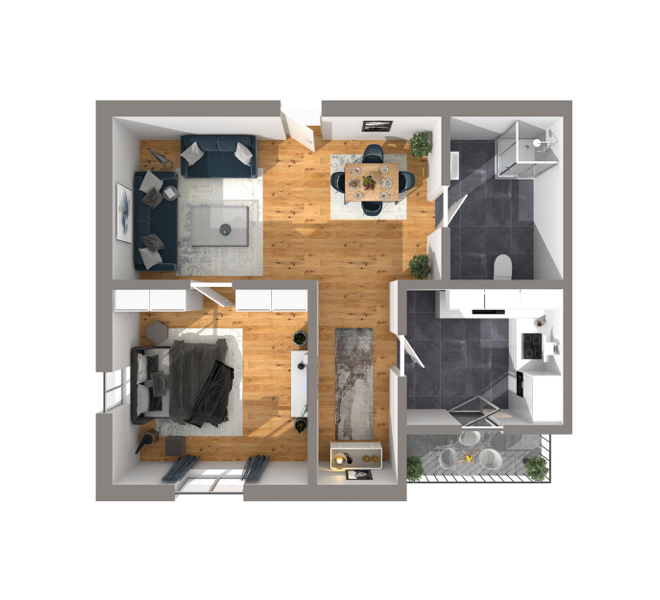 3D Grundriss 3D Premium