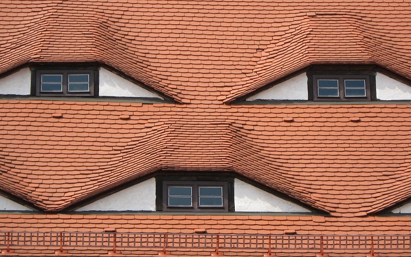 Dach mit Trapezgauben