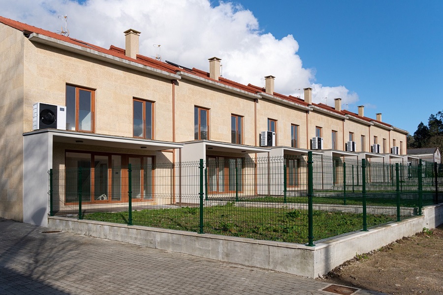 Reihenhaus mit Rückseitigem Gartenabteil