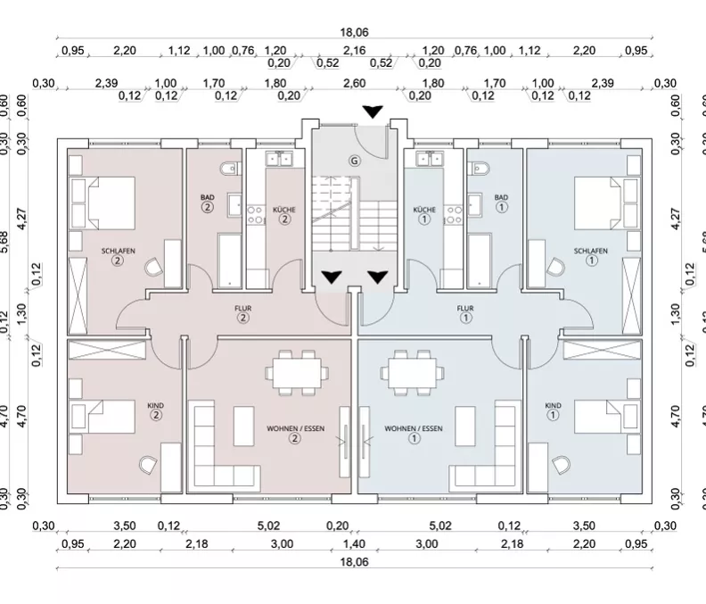 Aufteilungsplan