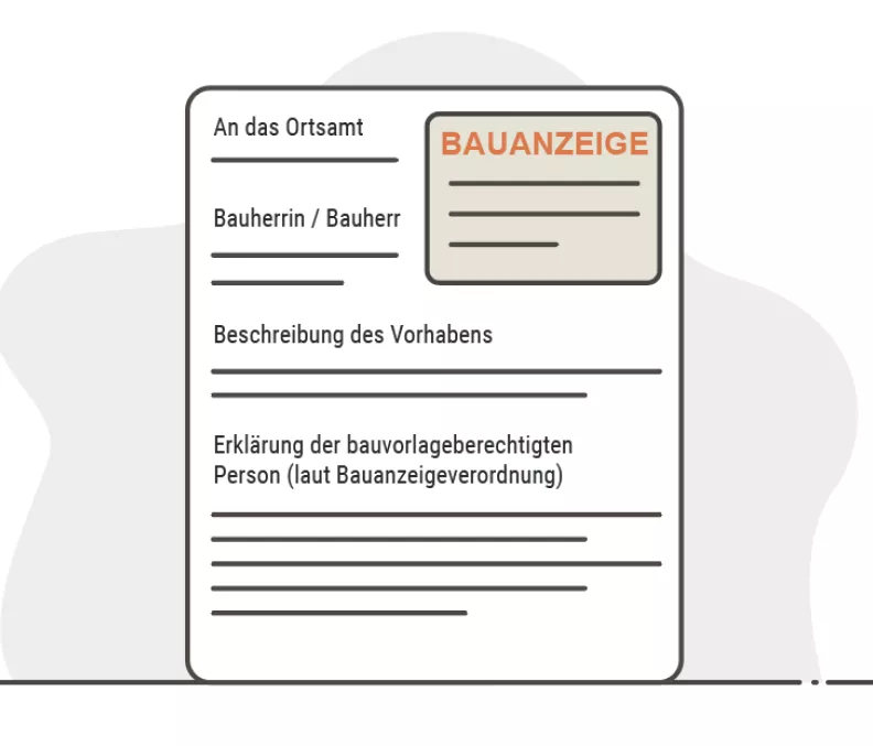 Bauanzeige