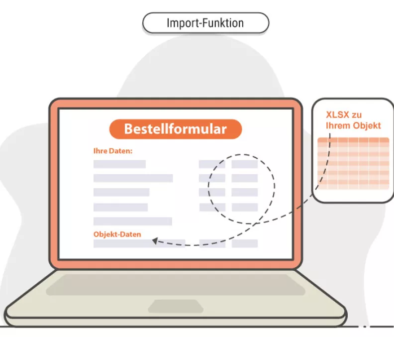 Datenimport für Großbestellungen