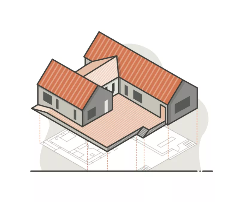 Neubau Visualisierung